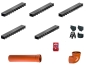 Preview: ACO Entwässerungsrinne 5er Set Länge 1 Meter, 1 x KG Bogen 110/87 Grad, 1 x KG Rohr 110/1000, 1 x Schnurwasserwaage, 1 x Zubehörset